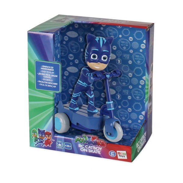 Patinete de Controle Remoto PJ Masks Menino Gato - Candide