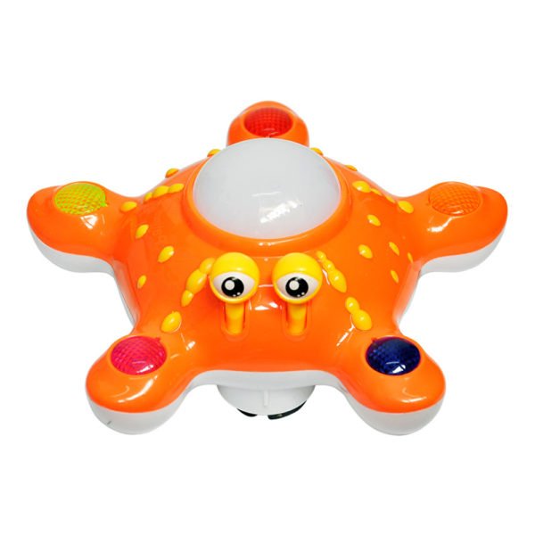 Estrela Lalá Bate e Volta Musical - DM Toys - Laranja