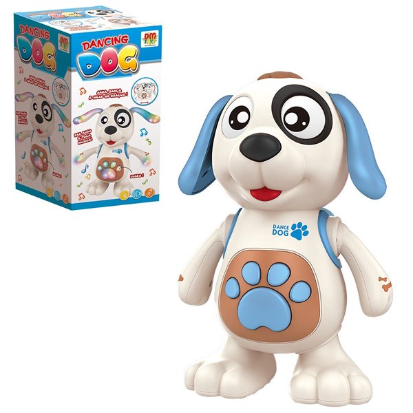 Brinquedo Dancing Dog Cachorro Dançante Musical - DM Toys