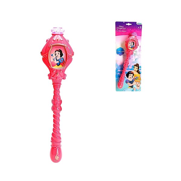 Varinha Mágica Princesas Com Luz - Etitoys