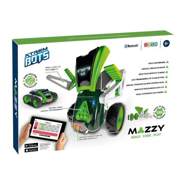 Robô Xtrem Mazzy Bots com Controle Remoto - Fun