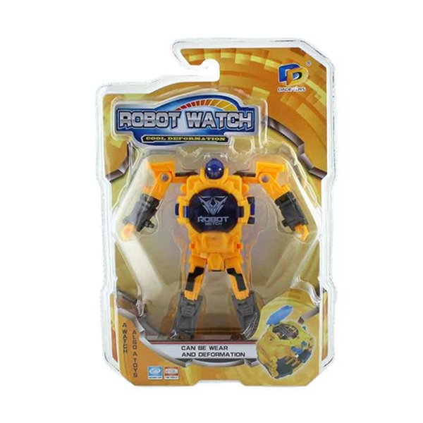 Robot Watch Relógio E Robô 2 Em 1 - Multikids - Amarelo