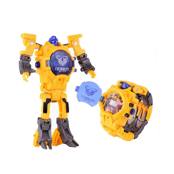 Robot Watch Relógio E Robô 2 Em 1 - Multikids - Amarelo