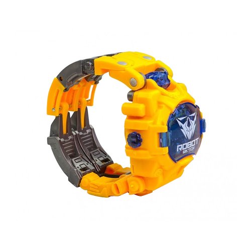 Robot Watch Relógio E Robô 2 Em 1 - Multikids - Amarelo