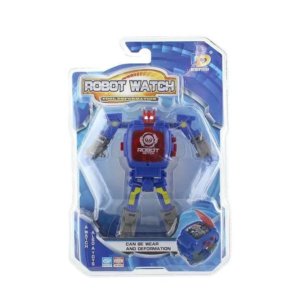 Robot Watch Relógio E Robô 2 Em 1 - Multikids - Azul