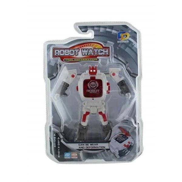 Robot Watch Relógio E Robô 2 Em 1 - Multikids - Branco