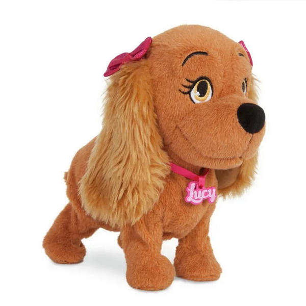 Pelúcia Interativa Cachorrinha Lucy Marrom - Multikids