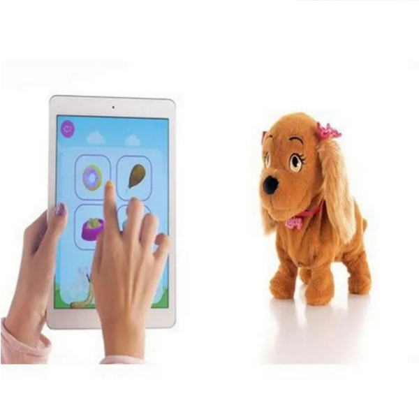 Pelúcia Interativa Cachorrinha Lucy Marrom - Multikids