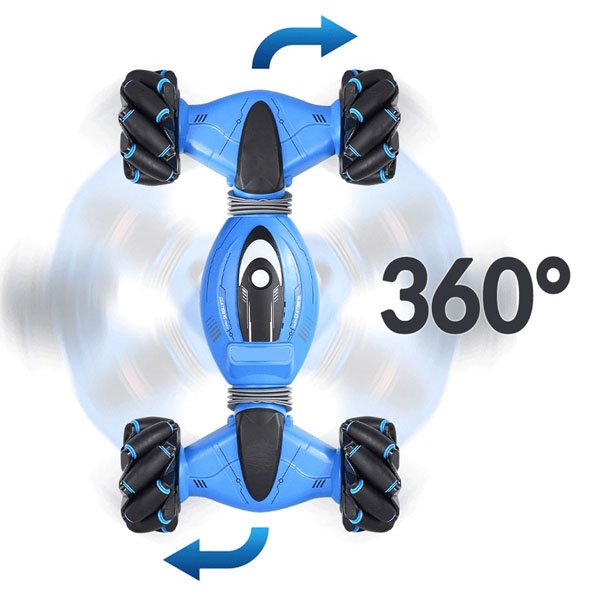 Carro Torsional com Controle Remoto Azul - Multikids