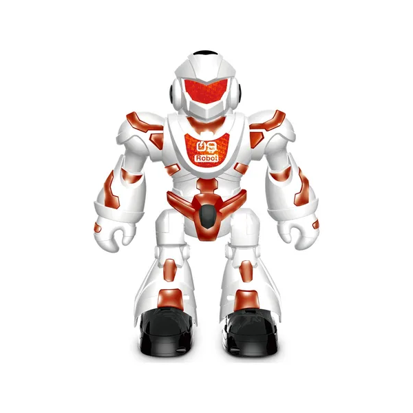 Super Robô Mega Mech com Luz e Som e Controle Remoto - Toyng - Vermelho