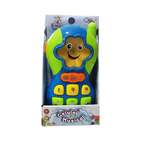 Brinquedo Celular Musical Divertido Baby - Wellmix