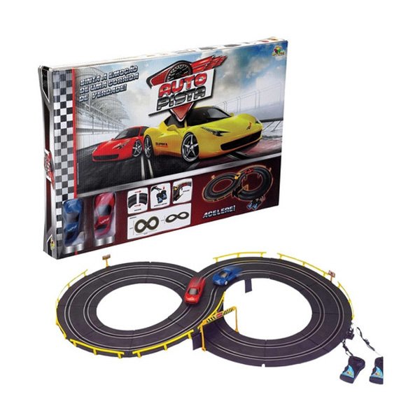 Autorama Elétrico Pista com 2 Carros - Art Brink