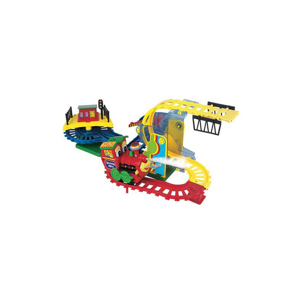 Locomotiva Maluca Trenzinho Infantil 20 Peças - Braskit