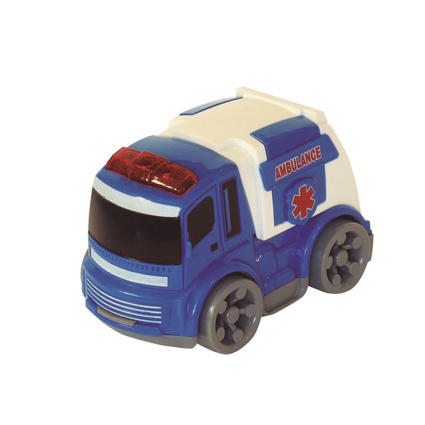 Mini Carrinho Ambulância - Coloria