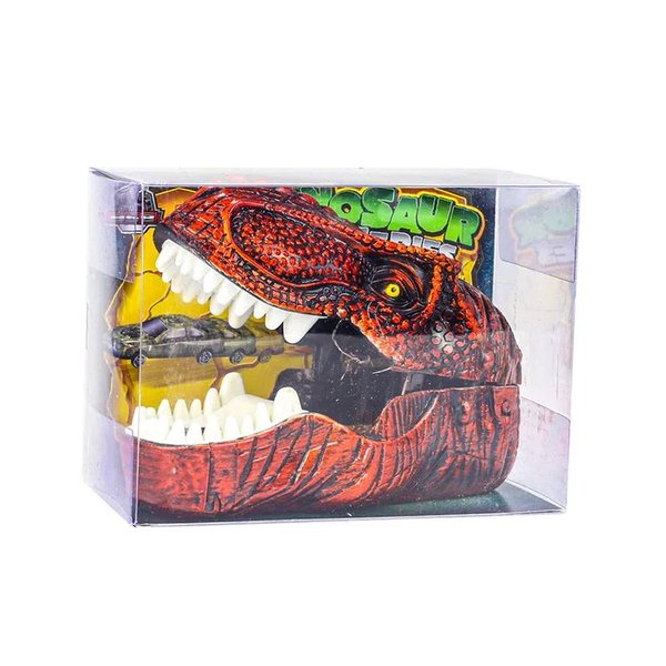 Lançador de Carrinho Dino Turbo - DTC - Vermelho