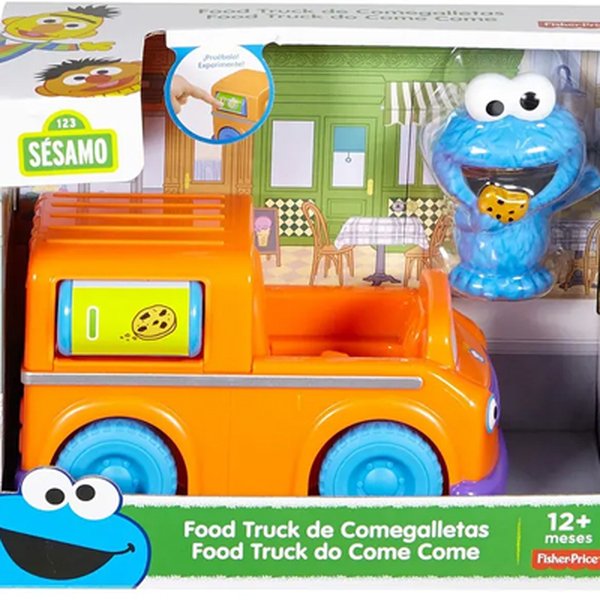 Vila Sésamo Food Truck do Come Come - Fisher Price