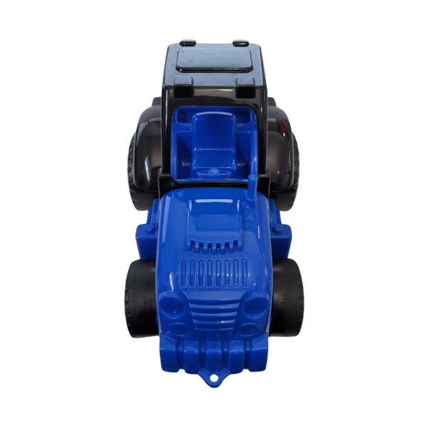 Trator Agroworks Azul - GGB Brinquedos