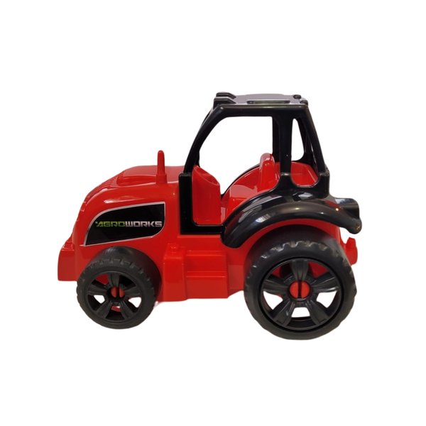 Trator Agroworks Vermelho - GGB Brinquedos