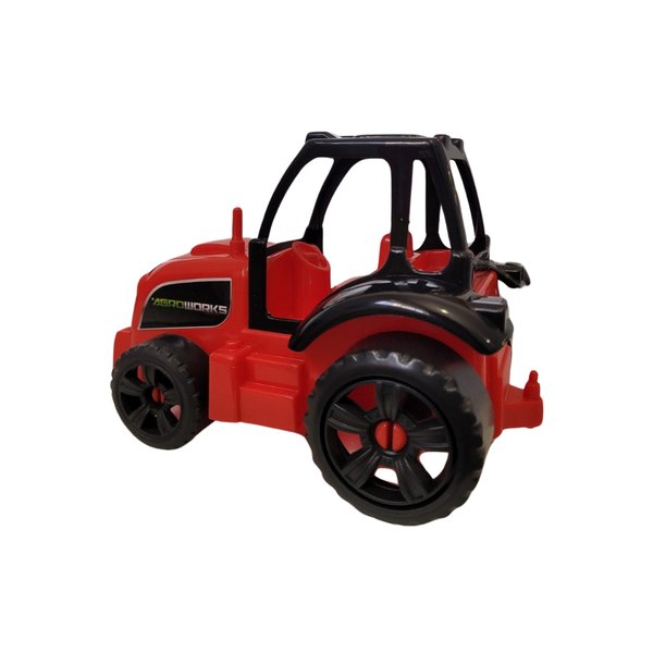 Trator Agroworks Vermelho - GGB Brinquedos