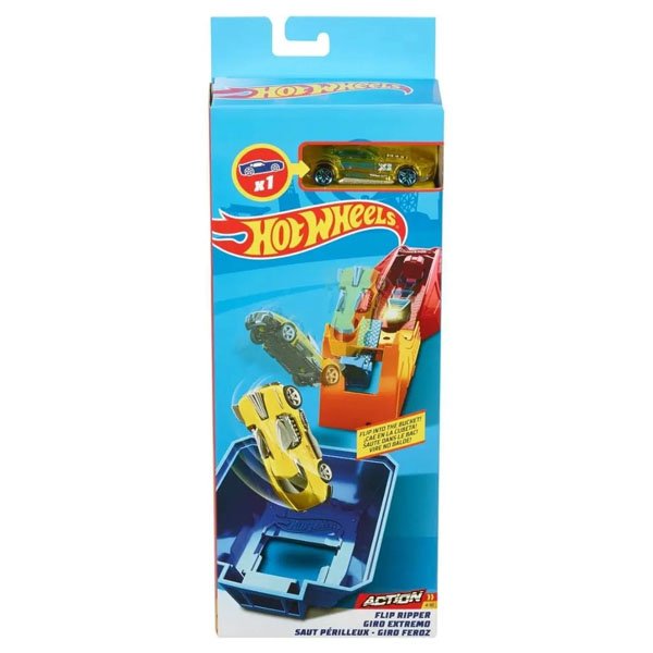Hot Wheels Set de Acrobacias Giro Feroz Carrinho Sortido - Mattel