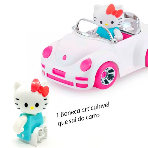 Carrinho Hello Kitty Car - Monte Líbano - branco