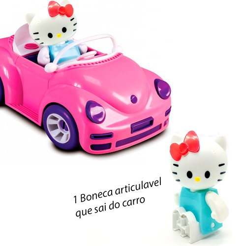 Carrinho Hello Kitty Car - Monte Líbano - rosa