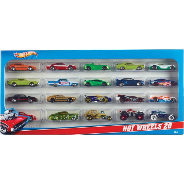 Carrinhos Hot Wheels Pacote 20 Unidades - Mattel