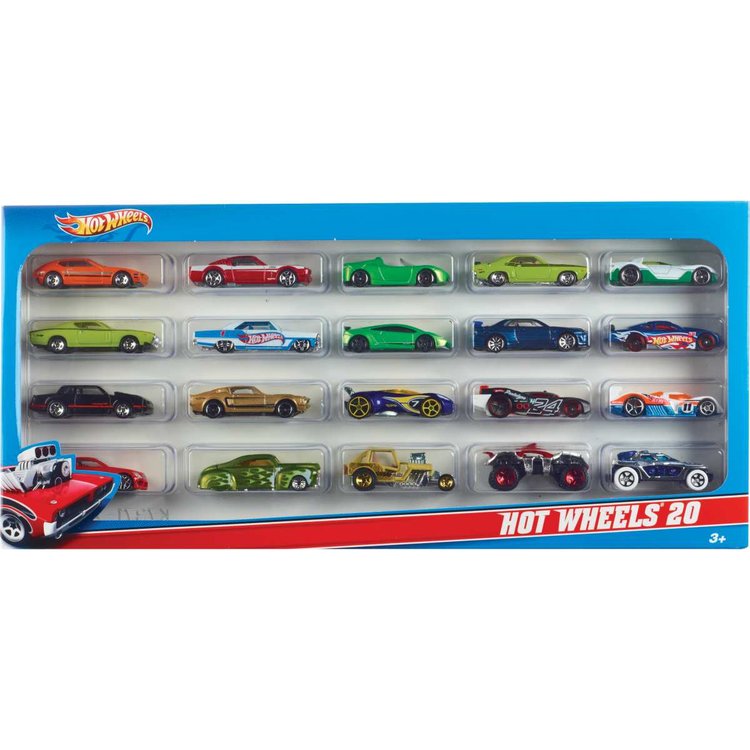 Carrinhos Hot Wheels Pacote Presente com 5 Carros - MATTEL