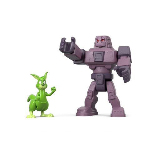 Figura e Veículo Imaginext Ciderblock e Mutano Canguru - Mattel