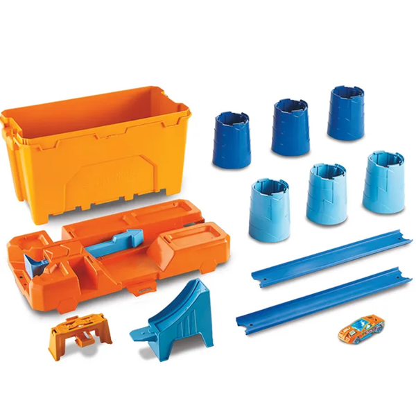 Caixa de Obstáculos Hot Wheels - Mattel