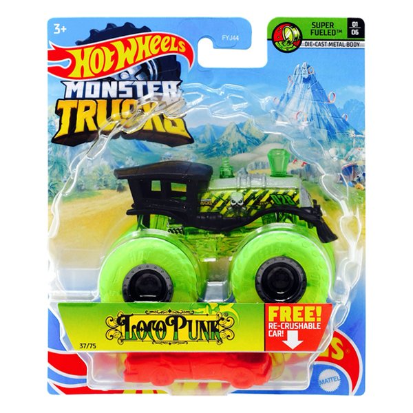 Hot Wheels Monster Trucks Loco Punk 1:64 - Mattel