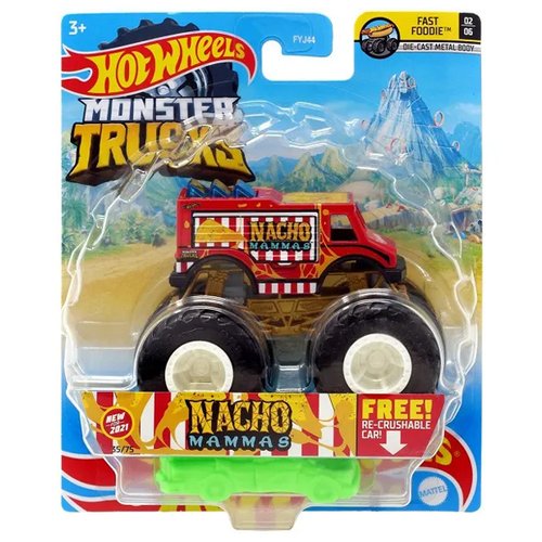 Hot Wheels Monster Trucks Nacho Mammas 1:64 - Mattel
