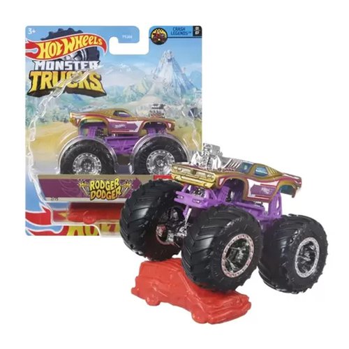 Hot Wheels Monster Trucks Rodger Dodger 1:64 - Mattel