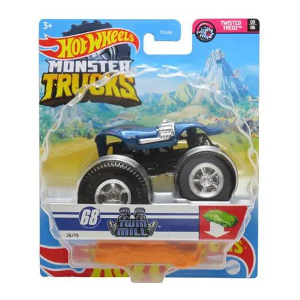 Hot Wheels Monster Trucks Twin Mill 1:64 - Mattel