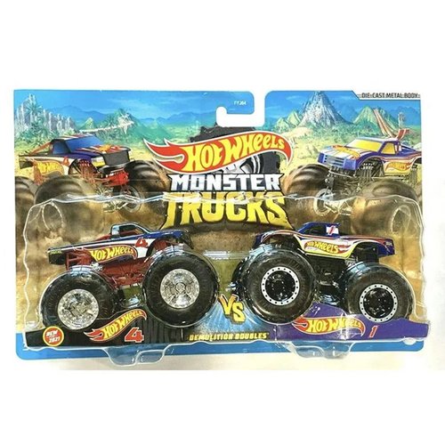 Hot Wheels Monster Trucks (2 Veículos) - Mattel