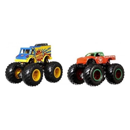 Hot Wheels Monster Trucks 2 Veículos Monster Potions vs Tuong Ot Sriracha - Mattel