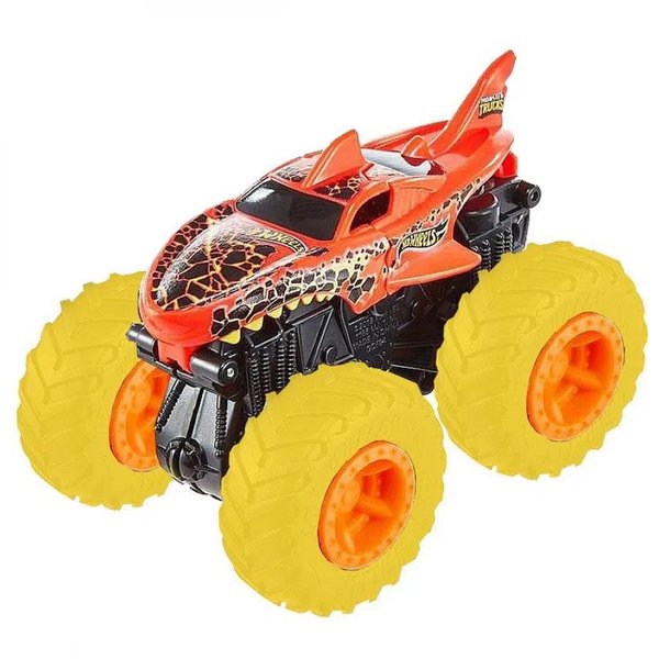 Hot Wheels Monster Trucks Bash-Ups Shark Wreak - Mattel