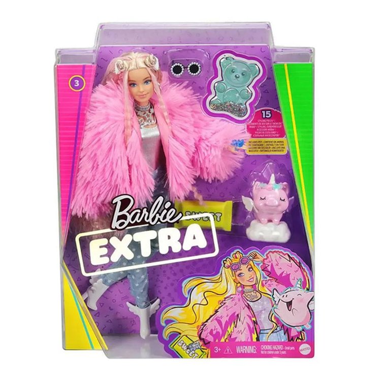 BONECA BARBIE DÁ PRESENTE PARA SUA AMIGA 