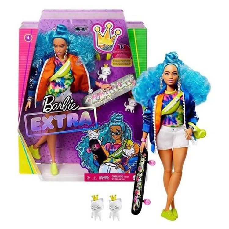 Boneca Barbie Extra Roupa Flores c/ Pet 3+ HDJ45 Mattel - Boneca Barbie -  Magazine Luiza