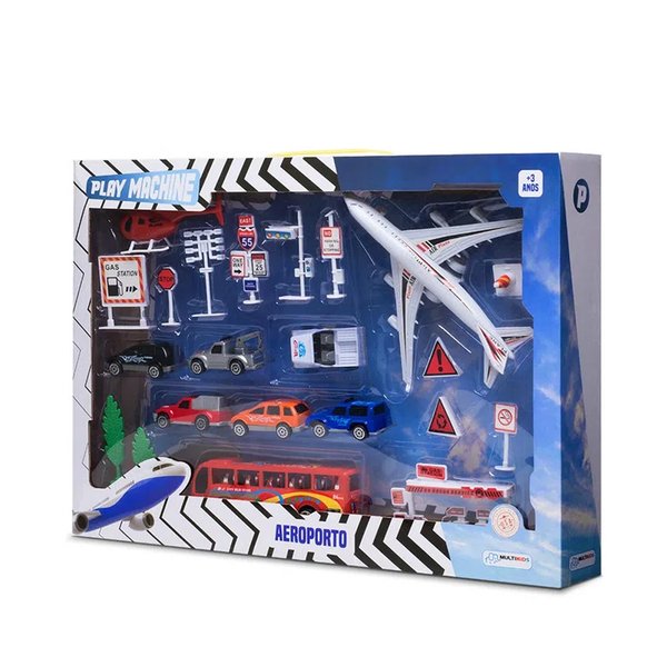 Play Machine Playset Aeroporto - Multikids