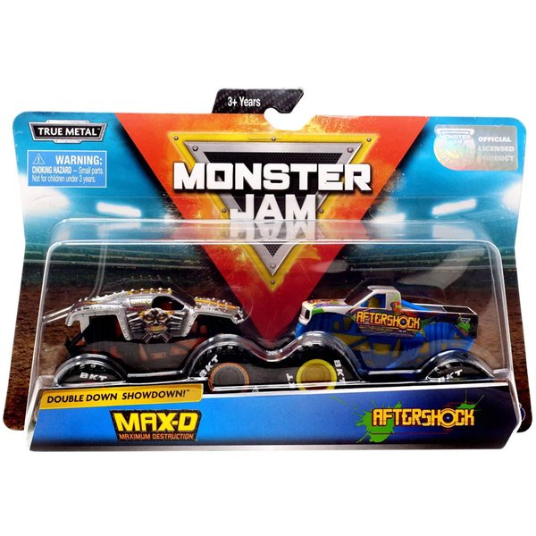 Monster Jam 1:64 2 Carros May-D VS Aftershock  - Sunny