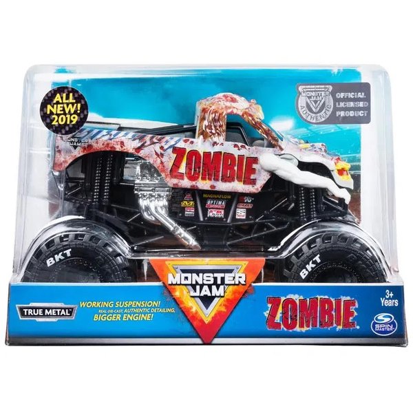 Monster Jam 1:24 Die Cast Zombie  - Sunny