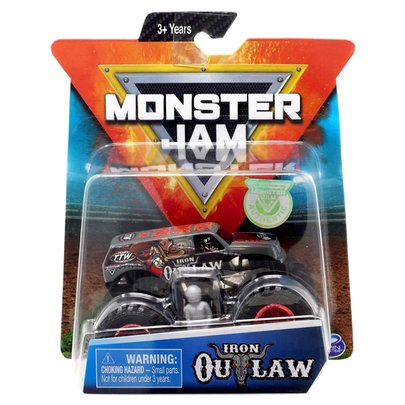 Monster Jam 1:64 1 Carro Iron Outlaw - Sunny