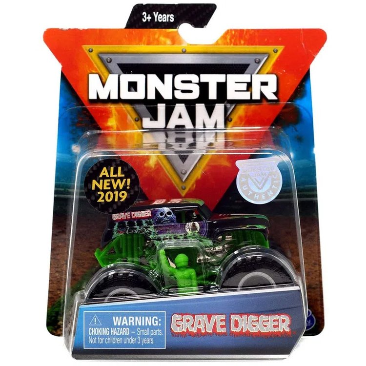Monster Jam 1:64 1 Carro Grave Digger - Sunny