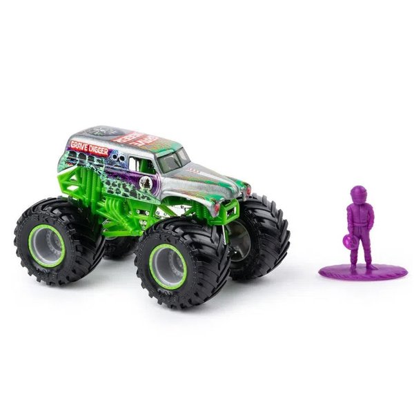 Monster Jam 1:64 1 Carro Grave Digger - Sunny