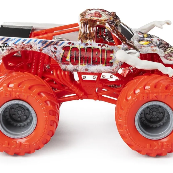 Monster Jam 1:64 1 Carro Zombie Vermelho - Sunny