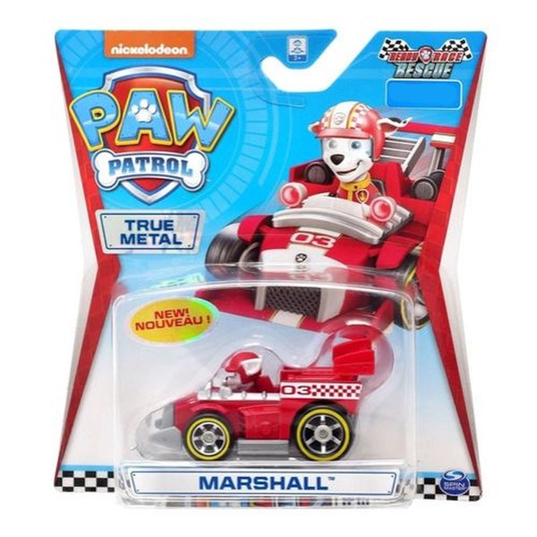 Mini Veículo Patrulha Canina Die Cast Rescue Racer Marshall - Sunny