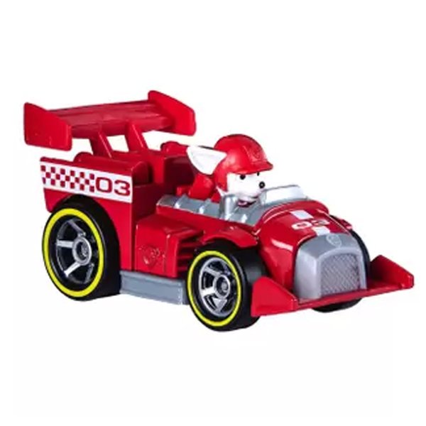 Mini Veículo Patrulha Canina Die Cast Rescue Racer Marshall - Sunny