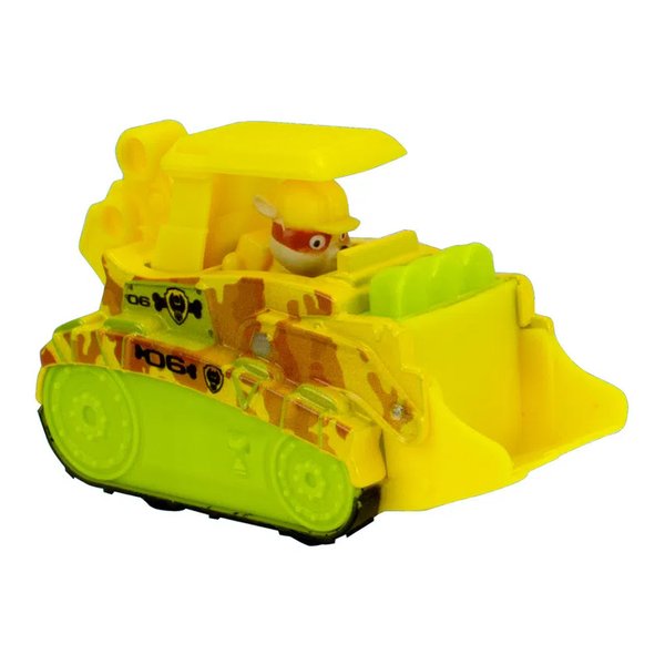 Mini Veículo Patrulha Canina Die Cast Resgate Extremo Jungle Rubble - Sunny