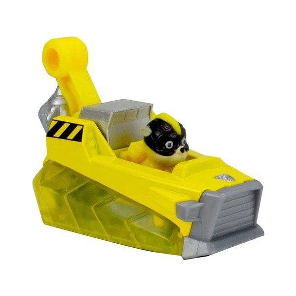 Mini Veículo Patrulha Canina Die Cast Resgate Extremo Charged Up Rubble - Sunny